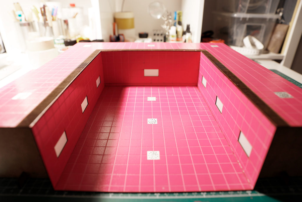 Behind the Scenes of Magenta Cube: The Swimming Pool Slowly Taking Shape