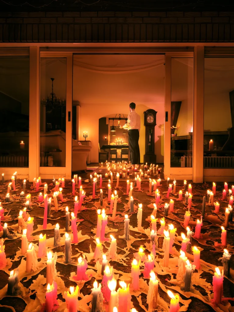 Candles: Entropy (APOPHENIA) – staged photograph by Seb Agnew
