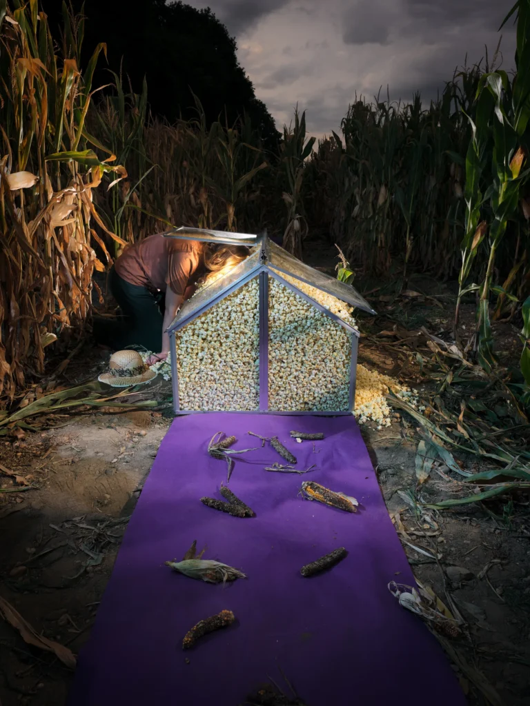 Corn: Apophenia (APOPHENIA) – staged photograph by Seb Agnew