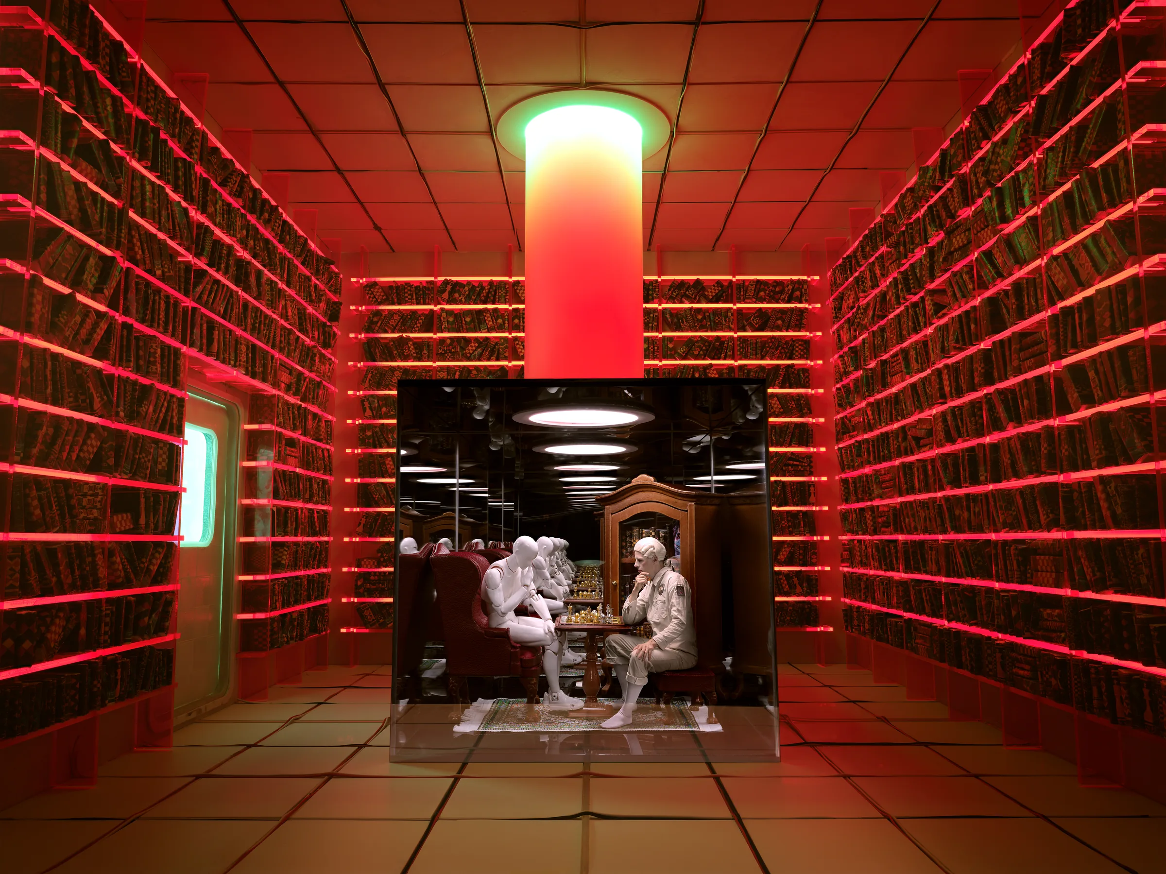 Mars Cube (CUBES III) – staged photograph of a hand-built miniature set by Seb Agnew