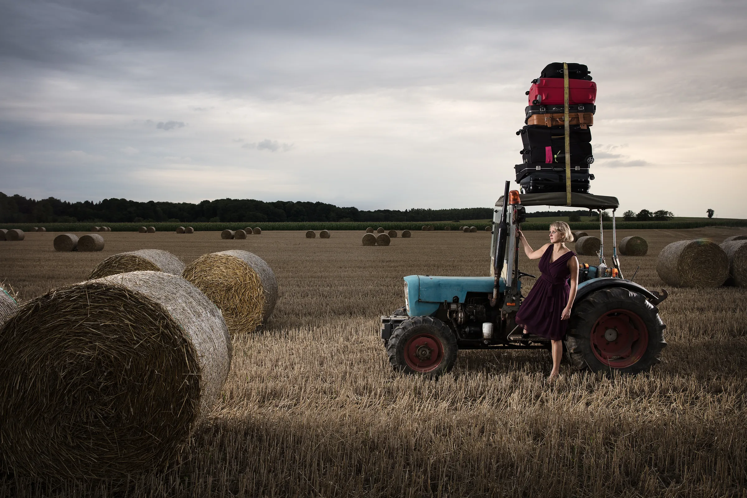 Luggage (EPIPHANY) – staged photograph by Seb Agnew