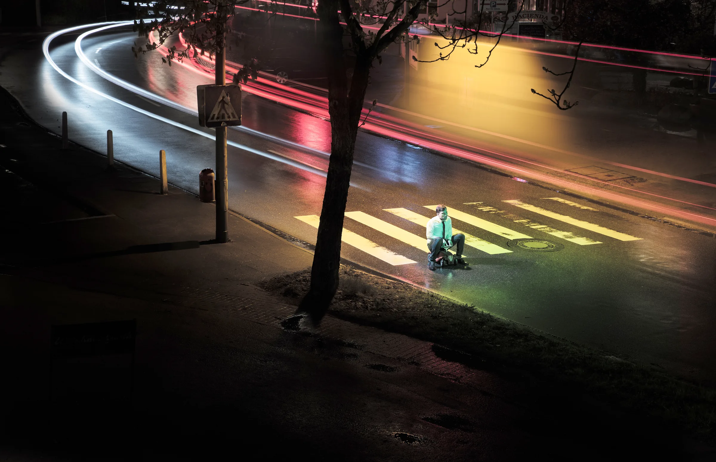 Ride-On Car (GROWN) – staged photograph by Seb Agnew