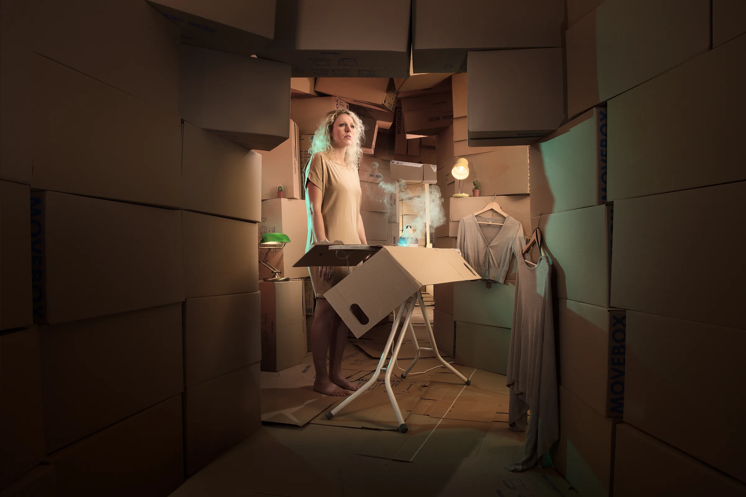 Boxes (SYNCOPE) – staged photograph by Seb Agnew