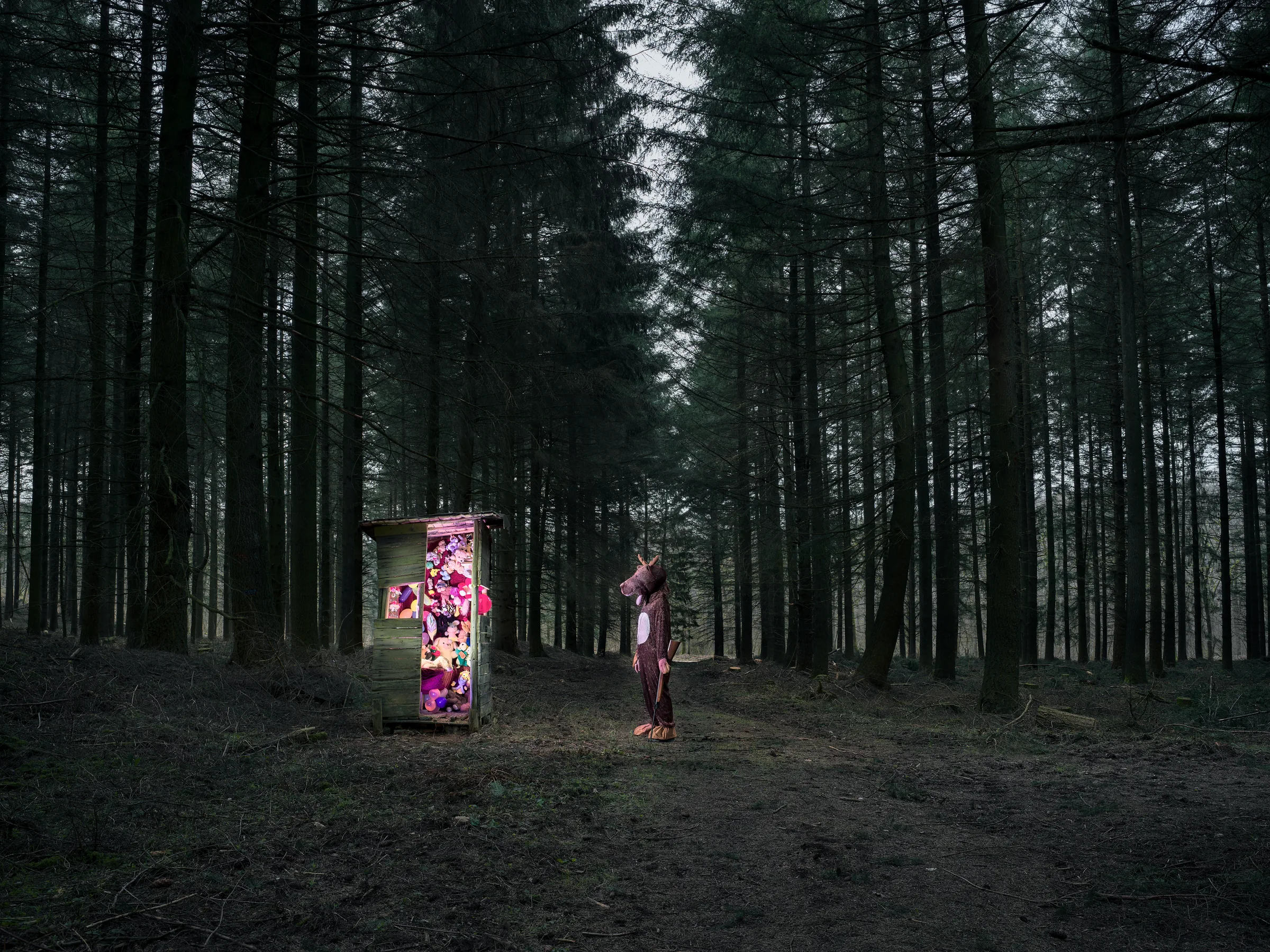 Hunting Pulpit (SYNCOPE) – staged photograph by Seb Agnew